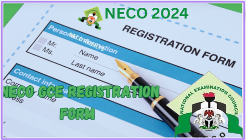 NECO Registration Form 2024
