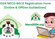 2024 NECO BECE Registration Form