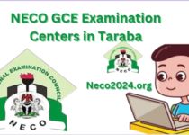 NECO GCE Examination Centers in Taraba State